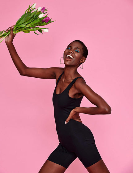 Girlfriend Collective Bike Unitard - Blackimage5- The Sports Edit