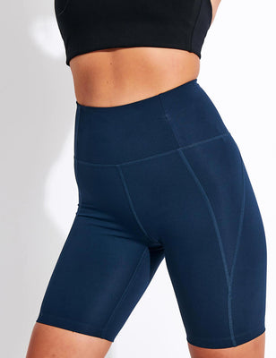 High Waisted Bike Short - Midnight High Waisted Bike Short - Midnight