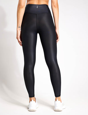 Zephyr Legging - High Shine Tarmac Black Zephyr Legging - High Shine Tarmac Black