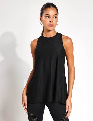 Kendall-XR Tank Top - Smoke Black Kendall-XR Tank Top - Smoke Black