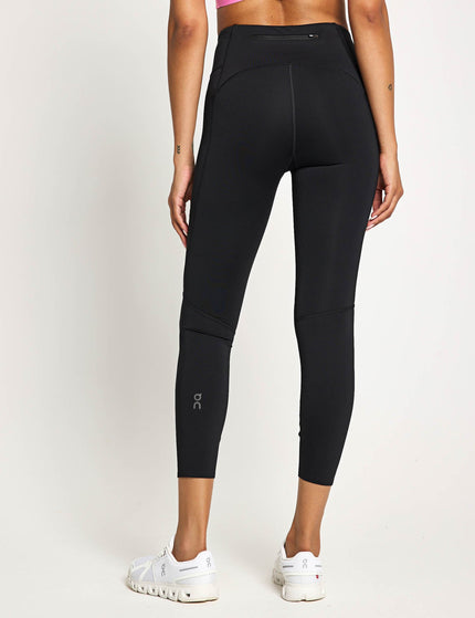 ON Running Performance Tights 7/8 - Blackimage2- The Sports Edit
