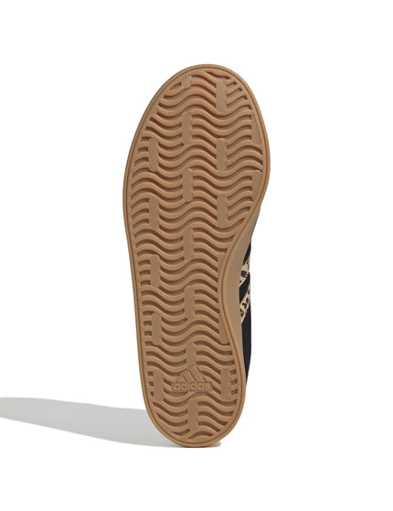 adidas VL Court 3.0 Shoes - Core Black/Shadow Brown/Matte Goldimage6- The Sports Edit