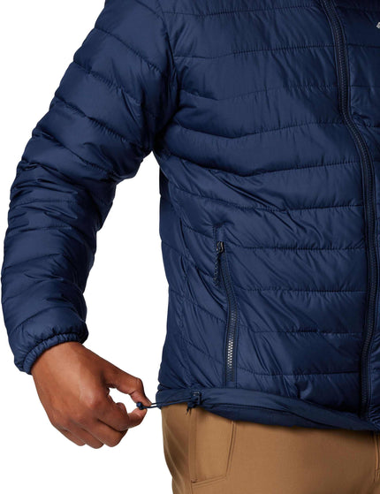Columbia Powder Lite™ II Jacket - Collegiate Navyimage5- The Sports Edit
