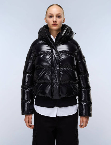 Napapijri Glane Mirror Puffer Jacket - Blackimage1- The Sports Edit