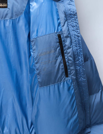 Napapijri Glane Puffer Jacket - Blue Rivieraimage7- The Sports Edit