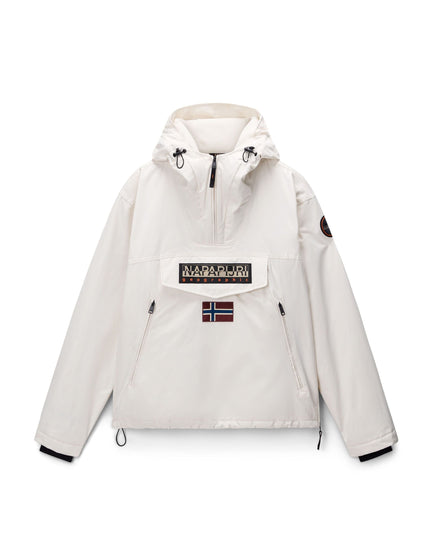 Napapijri Rainforest Next Winter Anorak Jacket - Whiteimage6- The Sports Edit
