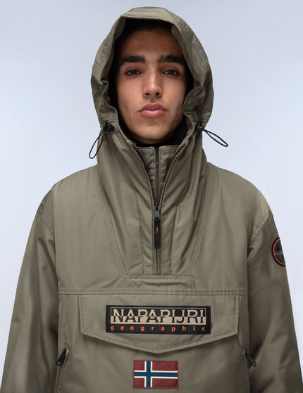 Napapijri Rainforest Next Winter Anorak Jacket - Green Tea Leafimage4- The Sports Edit