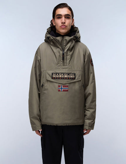 Napapijri Rainforest Next Winter Anorak Jacket - Green Tea Leafimage1- The Sports Edit