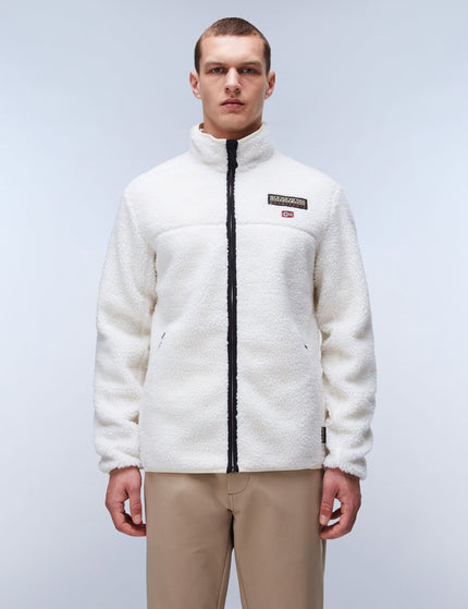 Napapijri Tynik Full-Zip Fleece - Beigeimage1- The Sports Edit