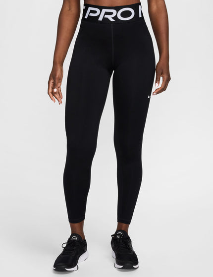 Nike Pro Sculpt High Waisted Leggings - Black/Whiteimage1- The Sports Edit