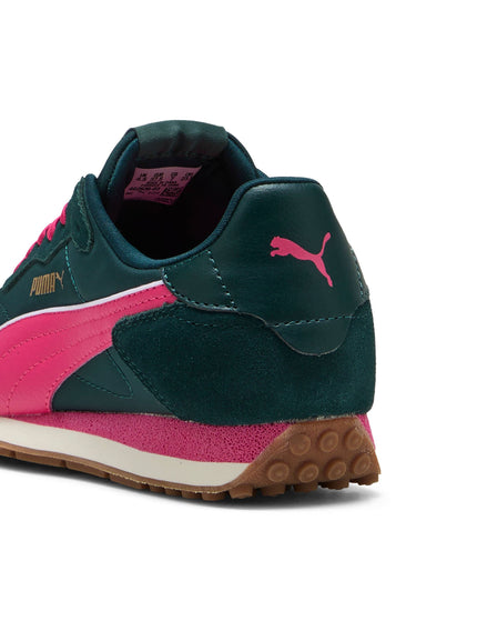 PUMA ST Miler Rose Sneakers - Green Terrain/Posie Pink/Gumimage6- The Sports Edit