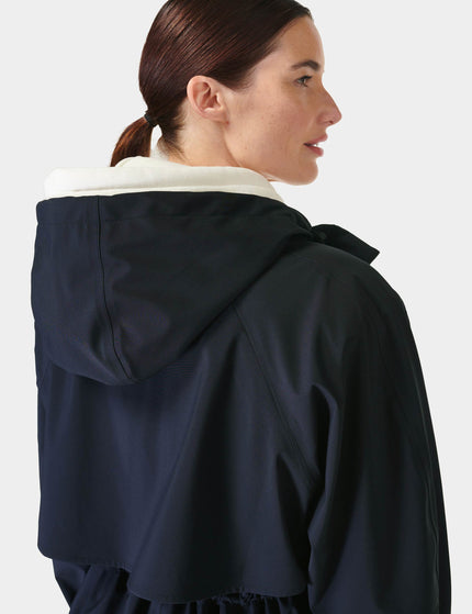 Sweaty Betty Motion Longline Parka - French Navy Blueimage5- The Sports Edit