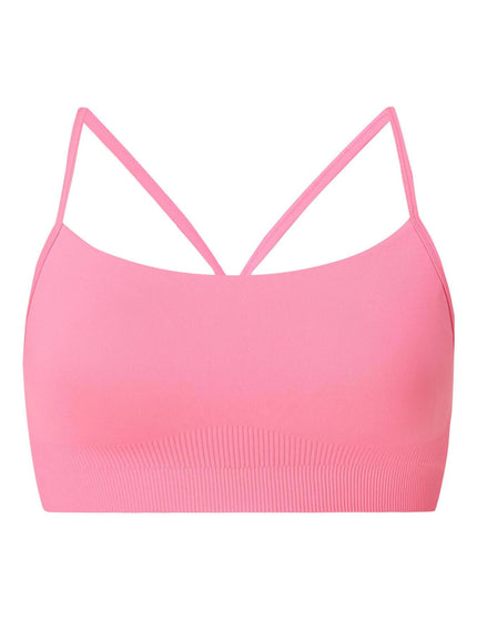 Sweaty Betty Spirit Restored Yoga Bra - Lollipop Pinkimage6- The Sports Edit
