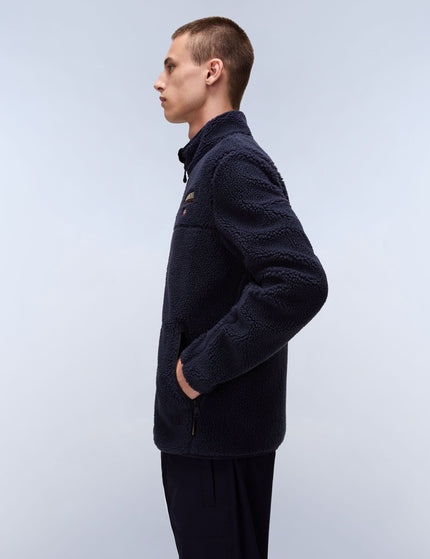 Napapijri Tynik Full-Zip Fleece - Dark Blueimage3- The Sports Edit