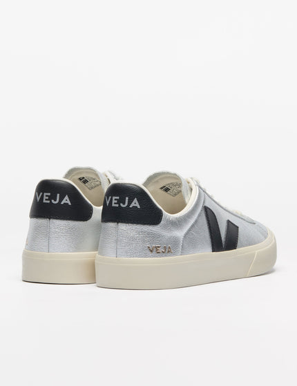 Veja Campo Leather - Silver Blackimage4- The Sports Edit