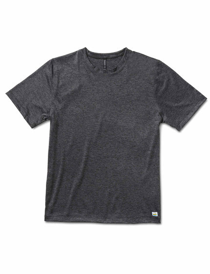 Vuori Strato Tech Tee - Charcoal Heatherimage3- The Sports Edit