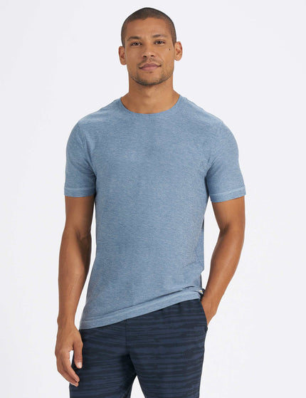 Vuori Strato Tech Tee - Cloud Heatherimage1- The Sports Edit