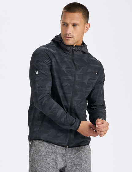 Vuori Outdoor Trainer Shell - Black Camoimage1- The Sports Edit