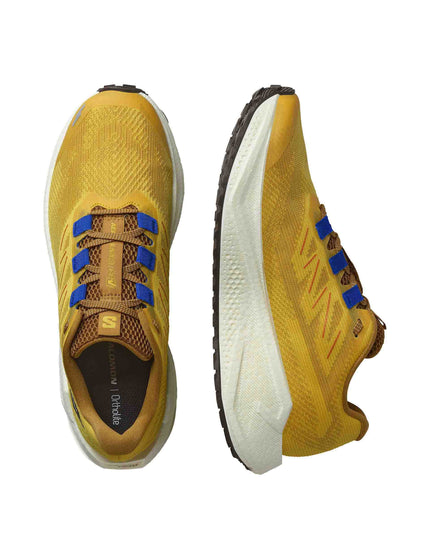 Salomon "Aero Blaze 3 Grvl - Spicy Mustard/VanillaIce/Nautical Blue"image5- The Sports Edit
