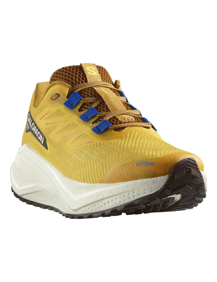 Salomon "Aero Blaze 3 Grvl - Spicy Mustard/VanillaIce/Nautical Blue"image2- The Sports Edit