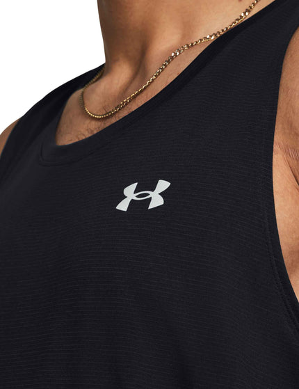 Under Armour Launch Singlet - Blackimage3- The Sports Edit