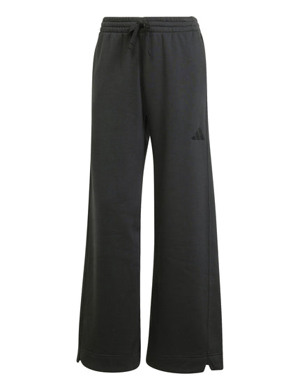 adidas ALL SZN Fleece Loose Wide-Leg Pants - Blackimage6- The Sports Edit