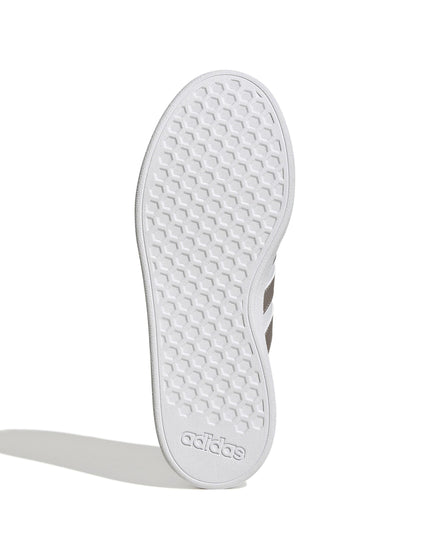 adidas Grand Court Base 2.0 Shoes - Cloud White/Platinum Metallicimage8- The Sports Edit