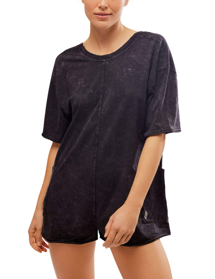 FP Movement Hot Shot Tee Romper - Blackimage1- The Sports Edit