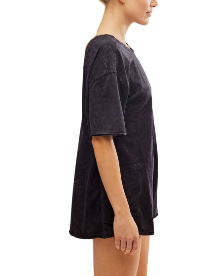 FP Movement Hot Shot Tee Romper - Blackimage2- The Sports Edit
