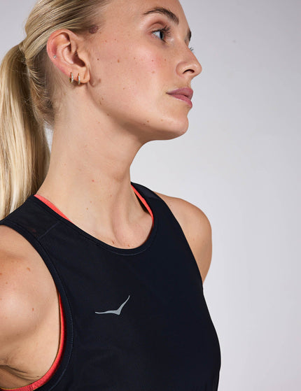 HOKA Airolite Run Tank - Blackimage4- The Sports Edit