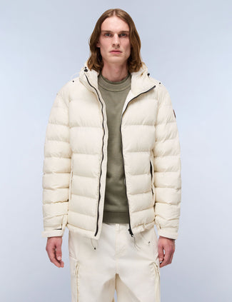 Terez Puffer Jacket - White