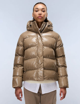 Glane Mirror Puffer Jacket - Fallen Rock