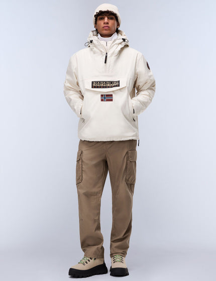 Napapijri Rainforest Next Winter Anorak Jacket - Whiteimage5- The Sports Edit