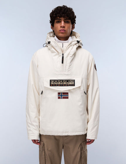 Napapijri Rainforest Next Winter Anorak Jacket - Whiteimage1- The Sports Edit