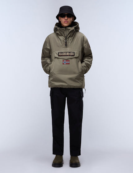Napapijri Rainforest Next Winter Anorak Jacket - Green Tea Leafimage5- The Sports Edit
