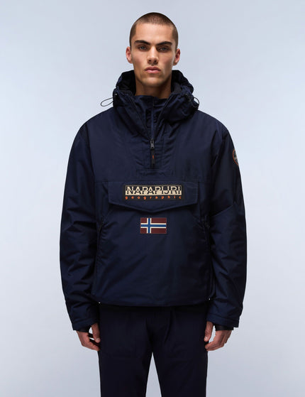 Napapijri Rainforest Next Winter Anorak Jacket - Dark Blueimage1- The Sports Edit