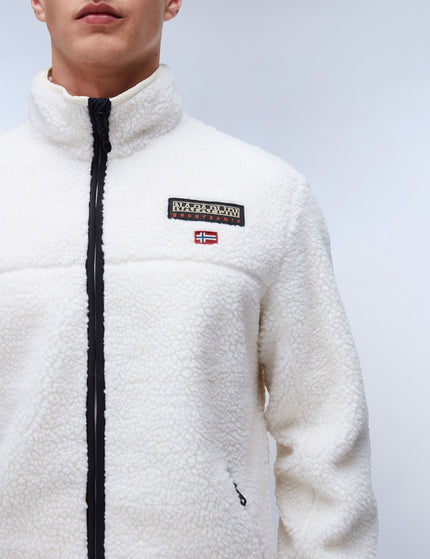 Napapijri Tynik Full-Zip Fleece - Beigeimage3- The Sports Edit