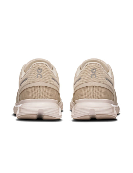 ON Running Cloud 6 - Pearl/Whiteimage3- The Sports Edit