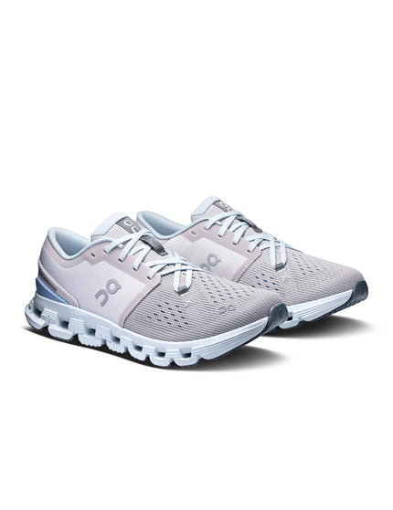 ON Running Cloud X 4 - Silver/Chambrayimage2- The Sports Edit