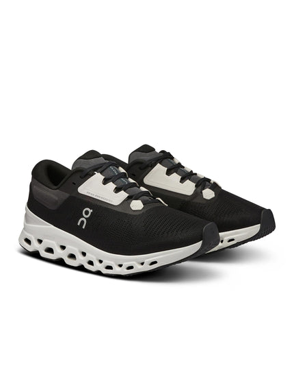 ON Running Cloudstratus 3 - Black/Frostimage2- The Sports Edit