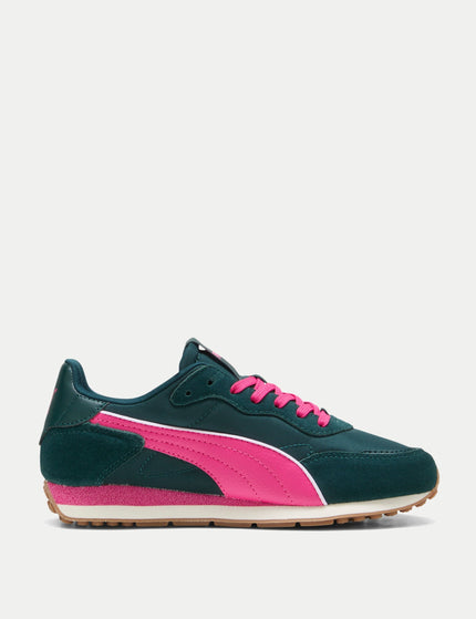 PUMA ST Miler Rose Sneakers - Green Terrain/Posie Pink/Gumimage1- The Sports Edit