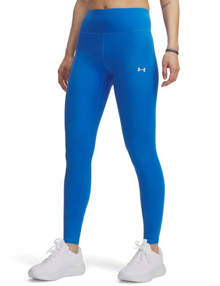 Under Armour Motion Leggings - Blue Atlantis/Whiteimage1- The Sports Edit