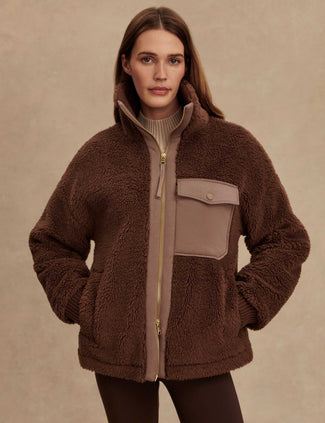 Lowell Sherpa Jacket - Carafe