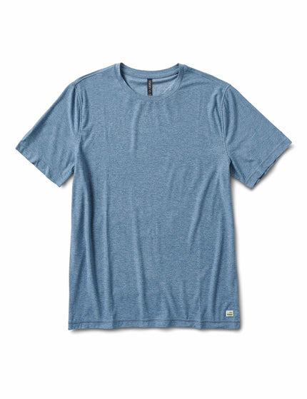 Vuori Strato Tech Tee - Cloud Heatherimage3- The Sports Edit