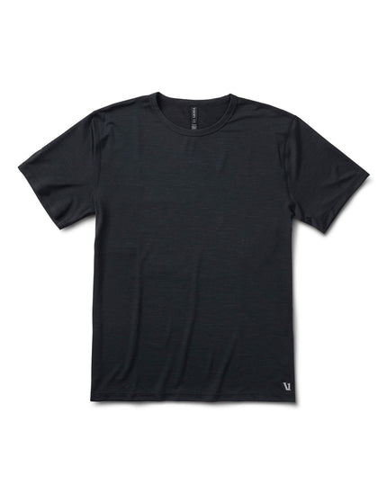 Vuori Zephyr Tee - Black Heatherimage3- The Sports Edit