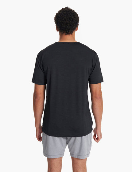 Vuori Zephyr Tee - Black Heatherimage2- The Sports Edit